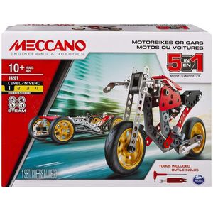 Spin Master 6053371 (20116003) - Meccano - Bausatz, Motorbike or Cars