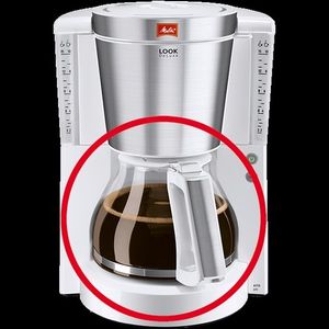 Melitta Ersatzkanne 8209927 für Look Therm de Luxe 1011-05 ws/stahl