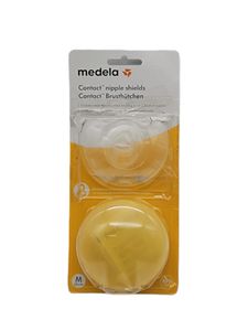 Medela Contact Brusthütchen – BPA-frei – Aus ultradünnem, weichem Silikon – Inklusive 2 Brusthütchen und Etui – 20 mm, medium B001M0VW86