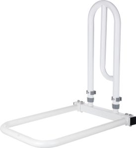 Uchwyt: stal, pokryty białym tworzywem sztucznym, Ø 21 mm, płyta: tworzywo sztuczne, 330 x 560 x 620 mm, biały