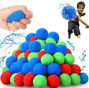 30 Stück Wasserbomben,Trampolin Wasserball,Softball Wasserbomben,Splash Ball,Wiederverwendbare Wasserbomben,Wasserbomben Bälle