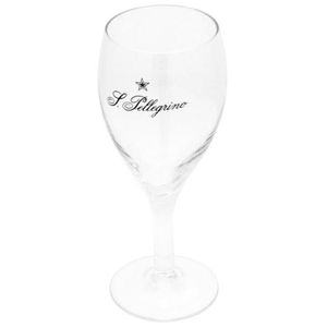 San Pellegrino Wasserglas Stielglas Trinkglas, Mineralwasser Glas 240 ml