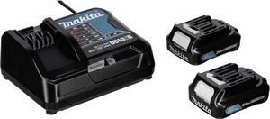 Makita Energy Kit 197658-5 2x BL1021B + DC10SB Makita Energy Kit 197658-5 2x BL1021B + DC10SB