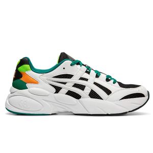 Asics Gel BND Bondi Sneaker Schuhe weiß/schwarz/grün 1021A145-001, Schuhgröße:41.5 EU