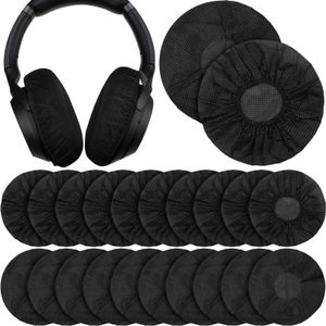 INF Einweg-Ohrenschützer für Kopfhörer 11 cm 100 Teile Schwarz