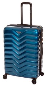 Große Hartschalentrolley Koffer V Blau Rollenkoffer 75 cm Cavalet bei Bowatex