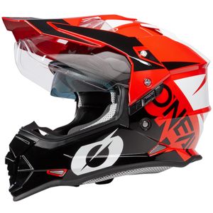 Oneal Sierra R Motocross Helm (Black/Red/White,L (59/60))