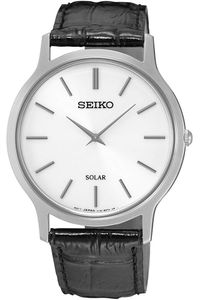 Seiko Solar SUP873P1 Elegante Herrenuhr flach & leicht