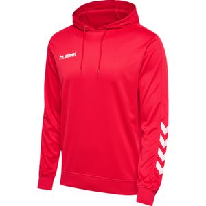 Hummel Promo Poly Kapuzen Sweatshirt, TRUE RED, L, Herren