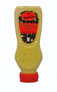 Händlmaiers Pfeffer Senf Sauce mit erlesenen Pfeffersorten 225ml