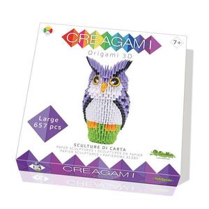 CREAGAMI - Origami 3D Eule 657 Teile