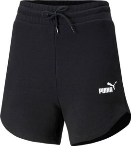 PUMA Ess High Waist Sweatshorts Damen puma black XS