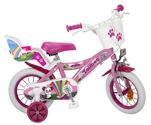 12 Zoll Kinder Mädchen Fahrrad Kinderfahrrad Mädchenfahrrad Rad Bike Fantasy PINK