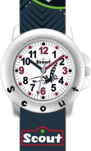 Scout Kinder Uhr Lernuhr Star Kids - Dino grün Jungen 280393010