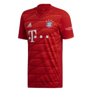 adidas FC Bayern München Home Heimtrikot 2019/2020 rot, Größe:M, Spielername - Nummer: ohne Namen