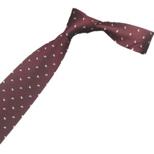 Herren-Hochzeitskrawatte, gestreift, leicht, verstellbar, glatte Oberfläche, Vintage-Match-Hemd, Gentleman, exquisite dekorative Krawatte, Partyzubehör – Weinrot