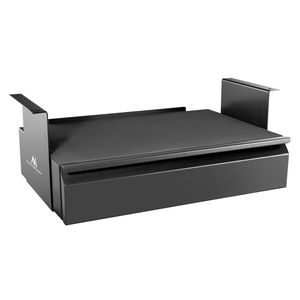 Untertisch Schublade mit Regal bis max. 5kg Unterbau Unter Schreibtisch Halterung Hängeschublade Homeoffice
