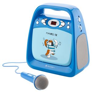 GoGEN CD Maxi Karaoke-Player, Maxipes Fig blau