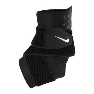 Nike - Kompressions-Knöchelstütze "Pro" BS2766 (S) (Schwarz/Weiß)