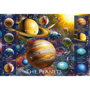 RAVENSBURGER Puzzle Planeten XXL 100 Teile