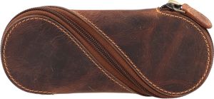 Greenburry Vintage Brillenetui Leder 17 cm