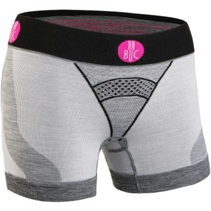 FOR.BICY Lady Downtown Biking Boxer s vložkou Light Grey Melange/Black XS