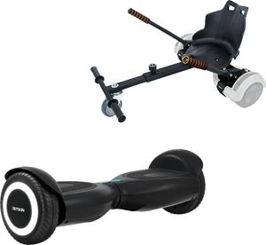 6.5 calowa deskorolka elektryczna z ergonomicznym poduszkowcem, Jetson Prism Black, i czarny ergonomiczny poduszkowiec, Smart Balance 6.5 calowa deskorolka elektryczna z ergonomicznym poduszkowcem, Jetson Prism Black, i czarny ergonomiczny poduszkowiec, Smart Balance