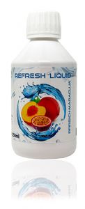 XAXX HC Refresh Liquid PFIRSICH MARACUJA koncentrát 1:150, 250 ml, sirup bez cukru