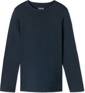 Schiesser Herren Langarmshirt Rundhals nachtblau 58