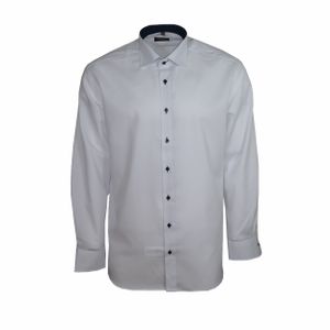 Eterna Pánská košile s dlouhým rukávem Modern Fit White Gr. XL/43 Košile 8100/00/X13K