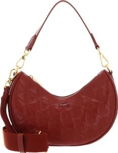 LACOSTE Schultertasche Umhängetasche Maheki Moon Bag Iberis dunkelrot LACOSTE Schultertasche Umhängetasche Maheki Moon Bag Iberis dunkelrot