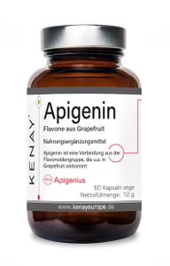 APIGENIN Flavone aus Grapefruit Nahrungsergänzungsmittel 60 Kapseln vegan  KENAY®