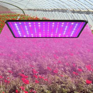 LED Pflanzenlampe Vollspektrum, Flowerpot Lampe 256 LEDs(rot,blau,UV,IR,kaltweiß), Pflanzenlicht Led Grow Lampe,Blumenlampe  Wachstumslampe für Zimmerpflanzen Gewächshaus