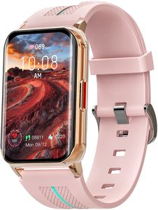 Smartwatch, Sportuhr, 1,57 Zoll Full Touchscreen Fitness Tracker mit Herzfrequenz-Blutsauerstoffmonitor, IP68 wasserdichte Smartwatch fur Android IOS Handys