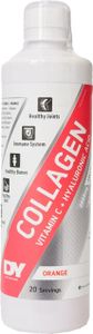 DY Nutrition Collagen + Vitamin C + Hyaluronic Acid 500 ml pomeranč / Kolagen / Tekutý hovězí kolagen obohacený o kyseliny hyaluronovou a vitamin C