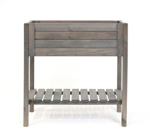 Hochbeet auf Stelzen WESTMANN Lisa 79 x 39 x 79 cm grau