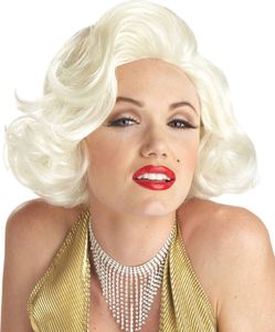 Marilyn Monroe Perücke Lizenzartikel blond