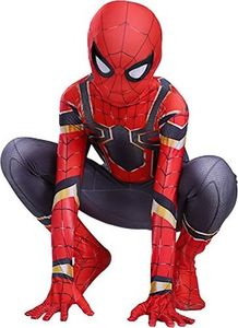 Detský kostým superhrdinu Spidermana s maskou 134-146 XL