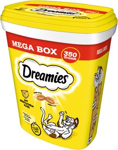 Dreamies Mega Box mit Käse 350g