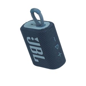 JBL Go 3 blau Mobiler Lautsprecher Kabelloses Bluetooth-Streaming IP67 5 h Akku