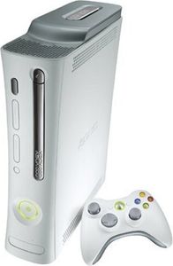 Microsoft Xbox 360 Konsole Premium 60 GB Weiß + Original Controller Weiß