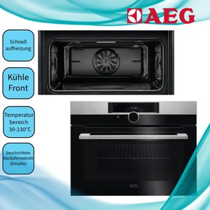 AEG KMK965090M  Kompaktbackofen  43 Liter