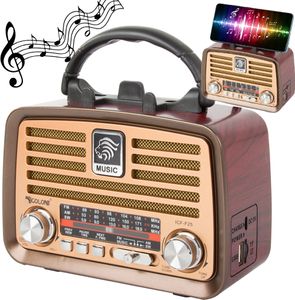 Verk 27269 Přenosné Bluetooth Retro rádio