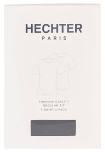 Daniel Hechter - Regular Fit -  Doppelpack Herren Kurzarm T-Shirt Crew Neck/Rundhals (100902 76010), Größe:XL, Farbe:Schwarz (990)