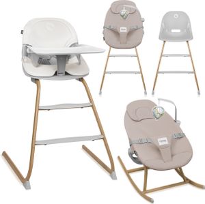 Lionelo Dalia Set - Multifunktionale 4-in-1 Babywippe, Hochliege, Hochstuhl und Sitzstuhl - Von Geburt bis 60 kg - Ergonomisch, leicht und praktisch Lionelo Dalia Set - Multifunktionale 4-in-1 Babywippe, Hochliege, Hochstuhl und Sitzstuhl - Von Geburt bis 60 kg - Ergonomisch, leicht und praktisch