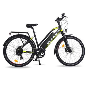 Urbanbiker Viena Trekking E-Bike 28"  840Wh Akku, Unisex E-Trekkingbike 250W Motor, 160km Reichweite | Farbe:gelb