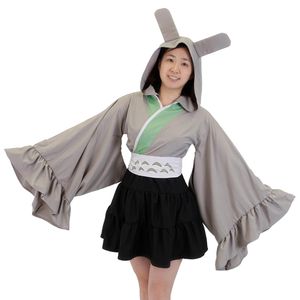 Kimono Kostüm für Totoro Fans | Damenkostüm mit Jacke und Rock | Größe: S