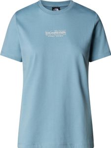 The North Face W Blanca Tee Shallow Blue Shallow Blue M The North Face W Blanca Tee Shallow Blue Shallow Blue M