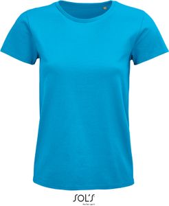 SOLS Damen T-Shirt Schweres Bio 03579 Türkis Aqua L