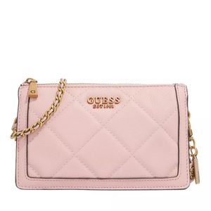 GUESS Abey Multi Compartment Crossbody Dusty Pink